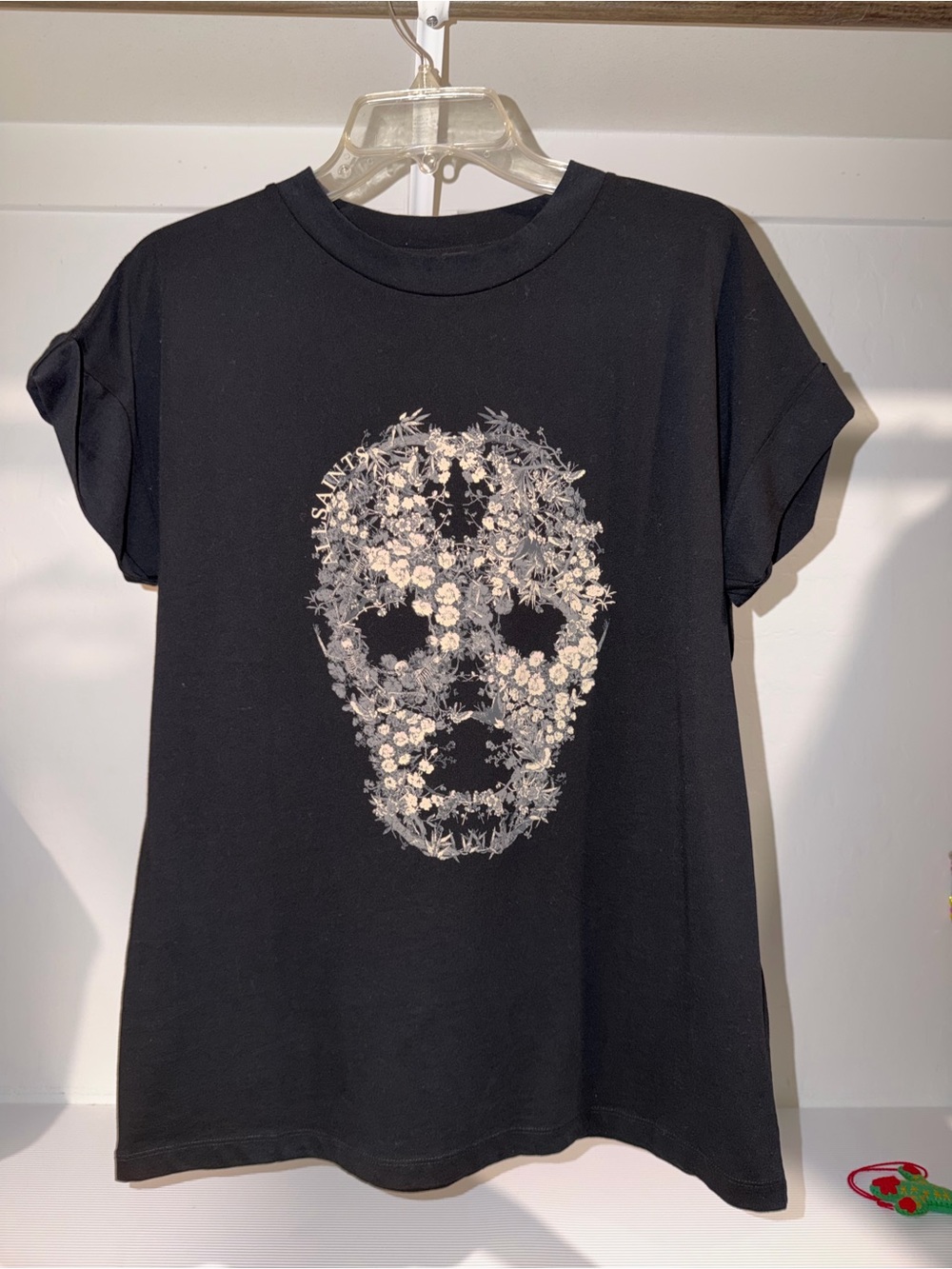 Men's Black Crew Neck Shirt